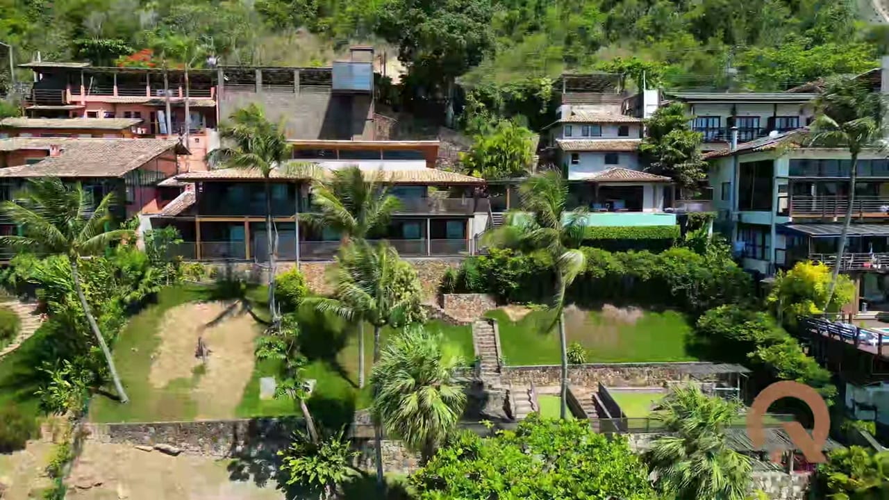 Casa costeira em condomínio fechado, vista aérea